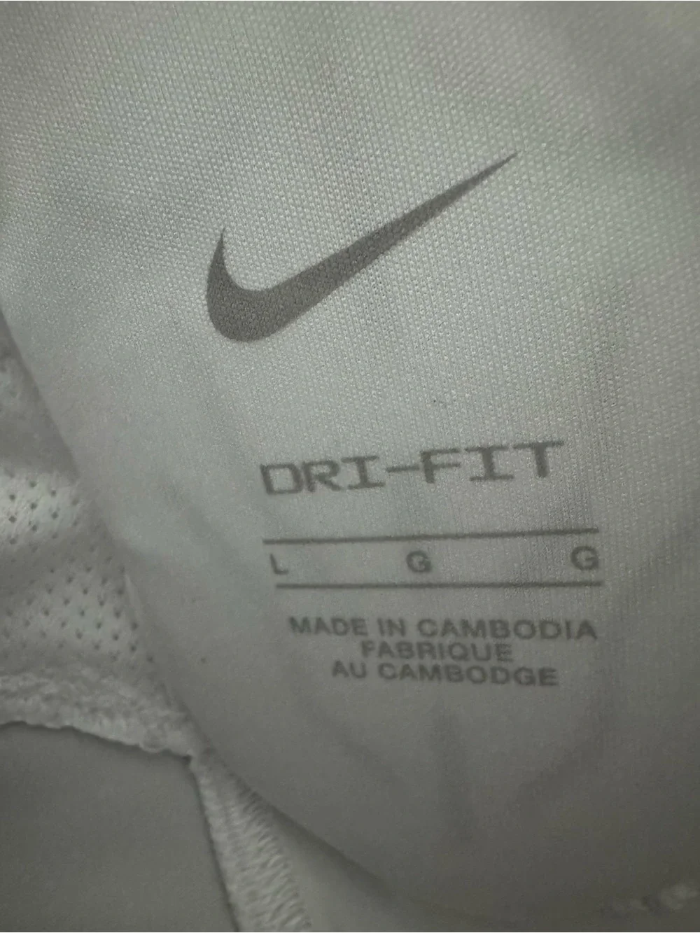 Nike youth white